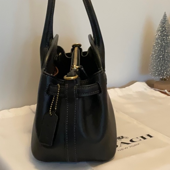 Coach Empire Carryall Bag 26 New Black - Picture 4 of 12